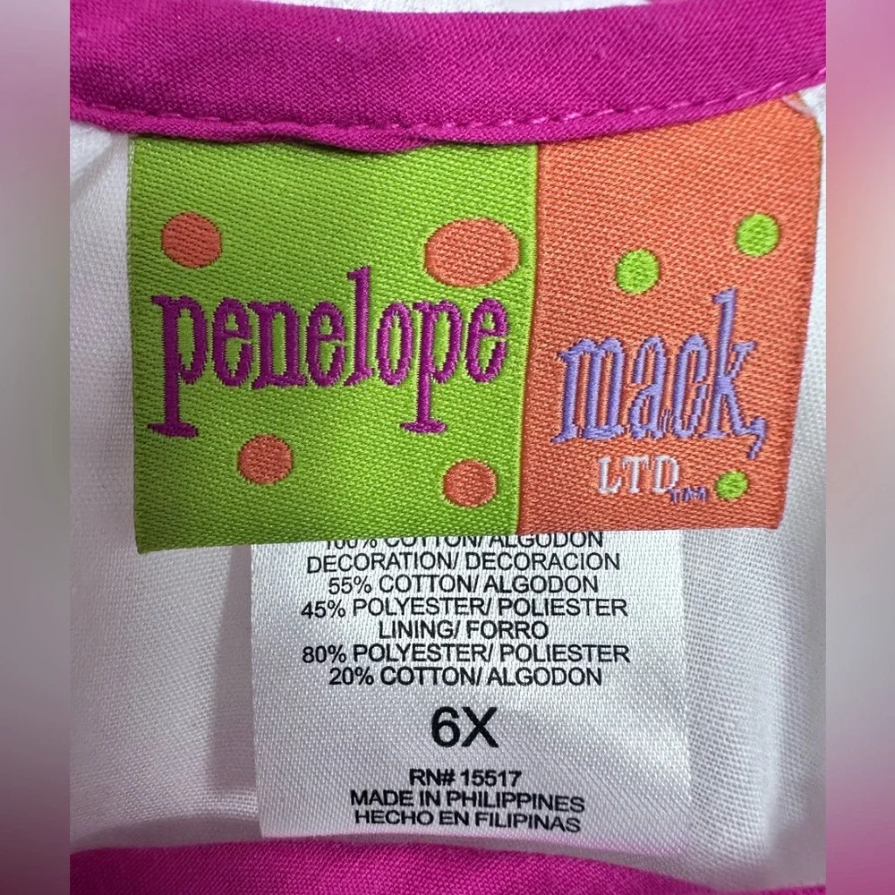 Penelope Mack tiered Dress‎ , SIZE 6X